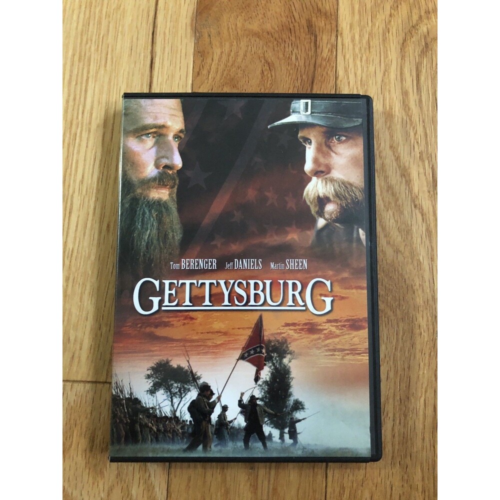 Gettysburg DVD, 1993 -2 DISC set Vintage Martin Sheen- Jeff Daniels-Tom Berenger